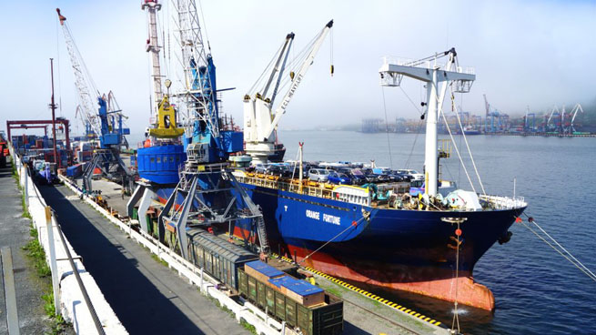 Модернизация Диомидовского рыбного порта